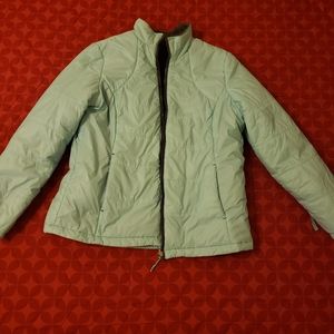 Blue baby coat long sleeve size L